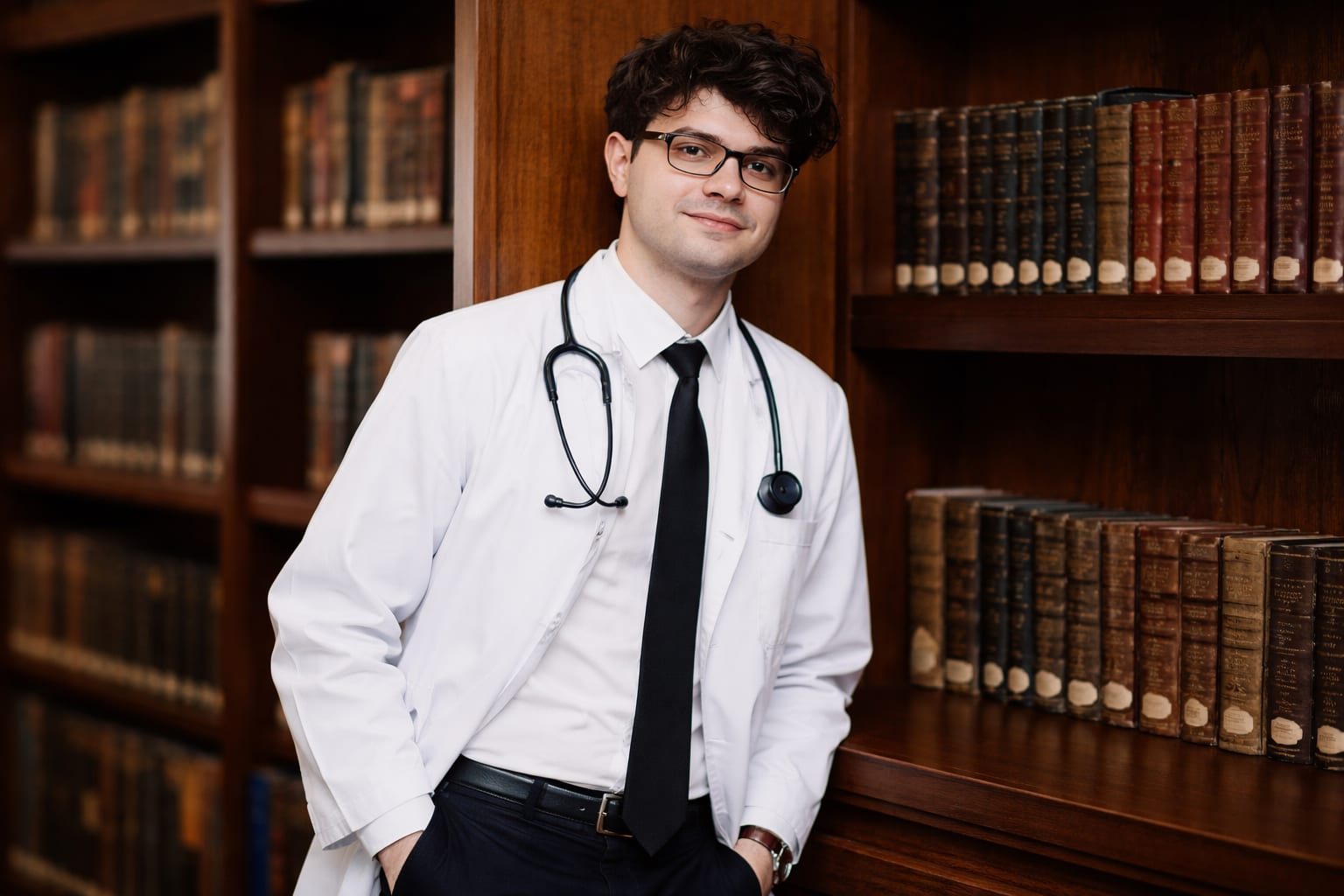 Călin-George Vameșu a încheiat Medicina la UMF Iași cu media 10 și este șef de promoție