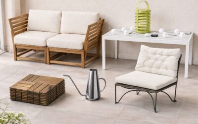 Ce piese IKEA aleg designerii pentru un balcon amenajat cu buget redus