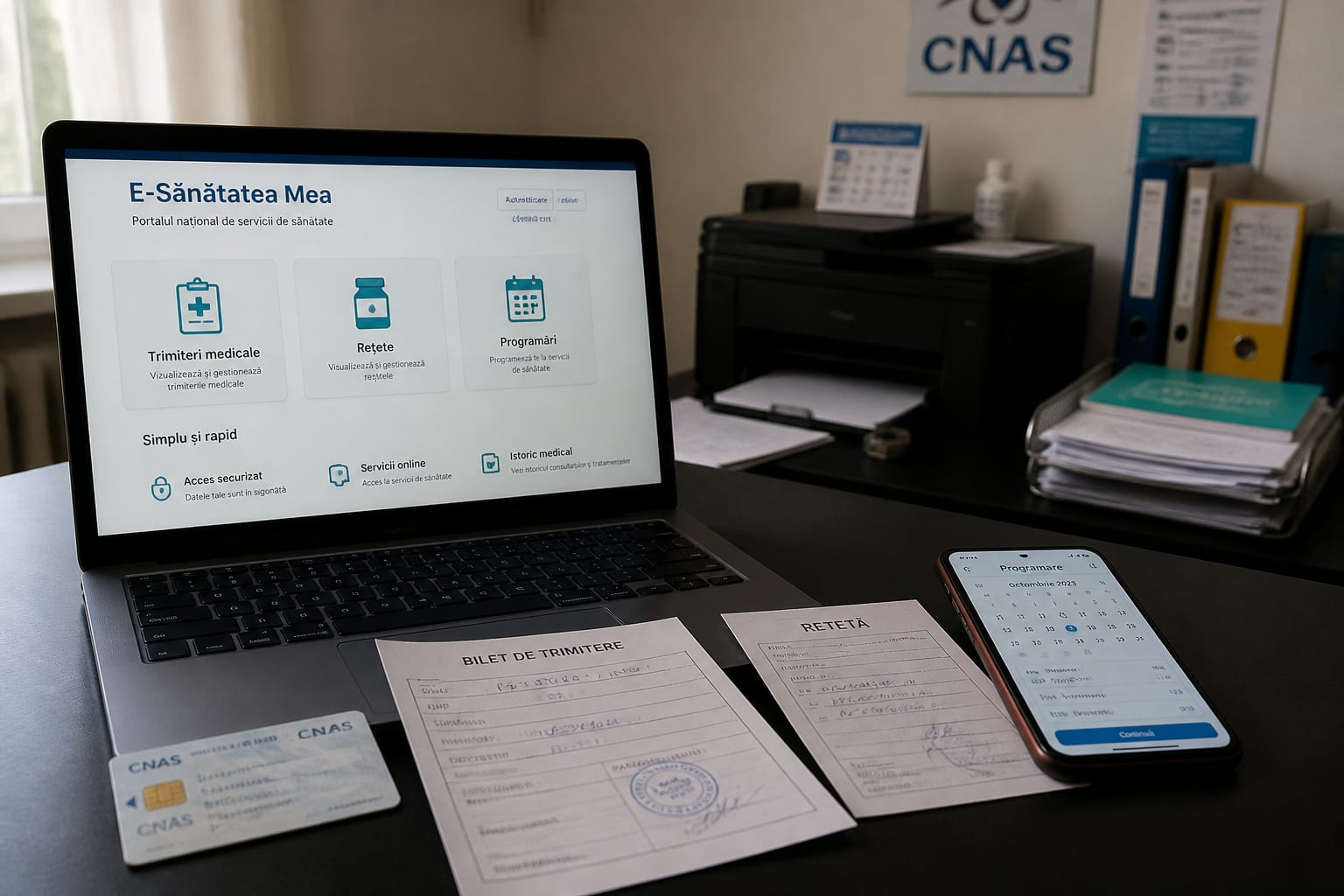 Din 2026 veți putea gestiona online programările medicale pentru întreaga familie