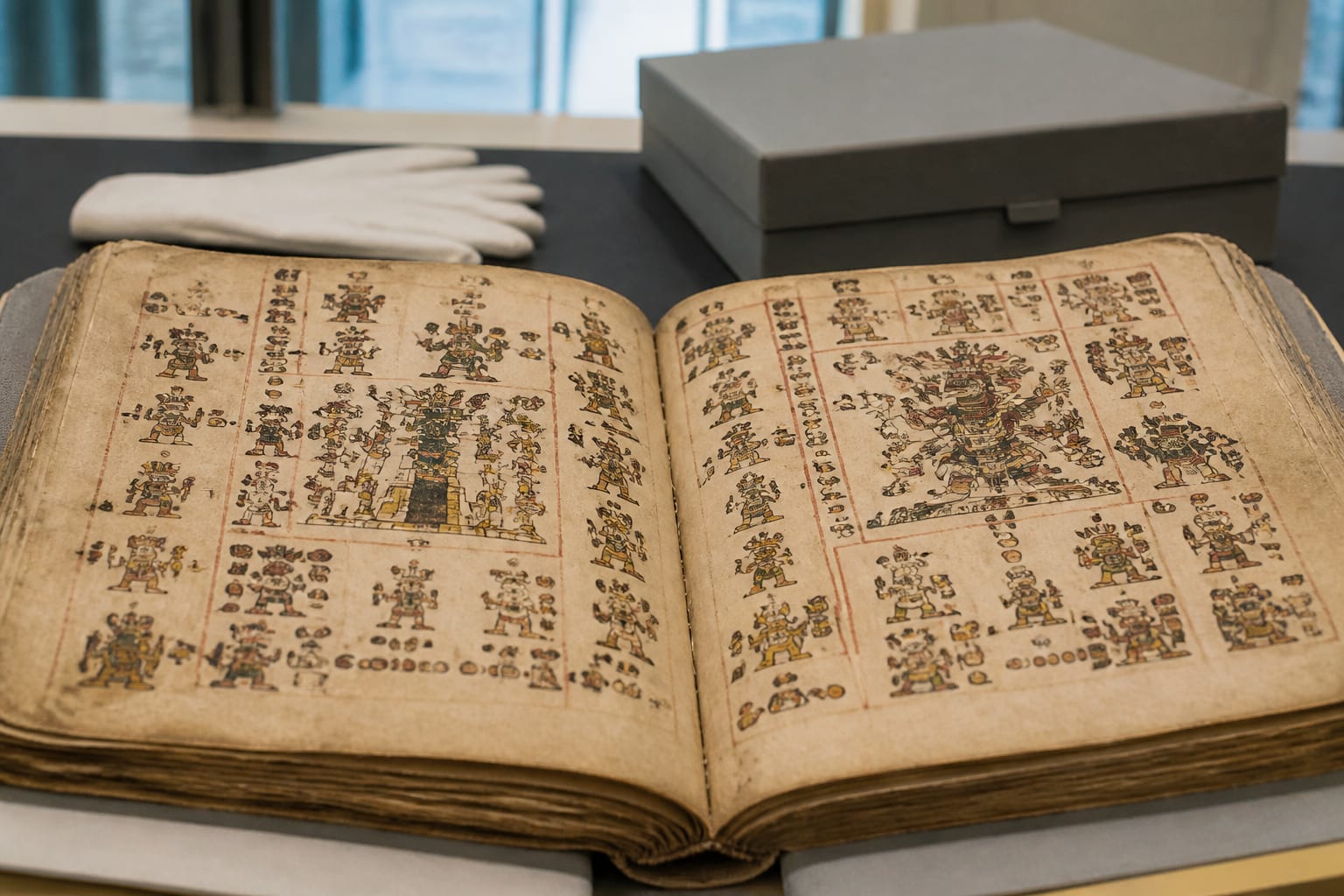 Manuscrisul Aztec Codex Azcatitlán